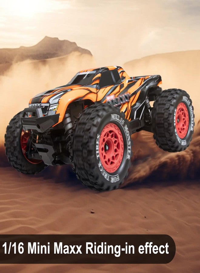 LRFHL 12mm Hex RC Wheel Tires for 1/16 Traxxas Mini Maxx 107154-1 Mini XRT VXL 108076-1 E-Revo Mini XRT MJX 16207 16210 16209 16208 HSP 94186 LOSI 1/18 Mini LMT RC Truck Tires Wheel Upgrade (4PCS) - Image 2